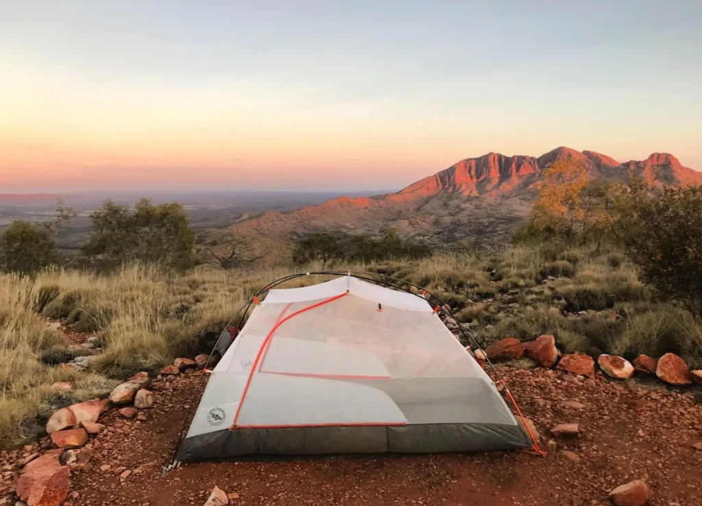 campsite larapinta