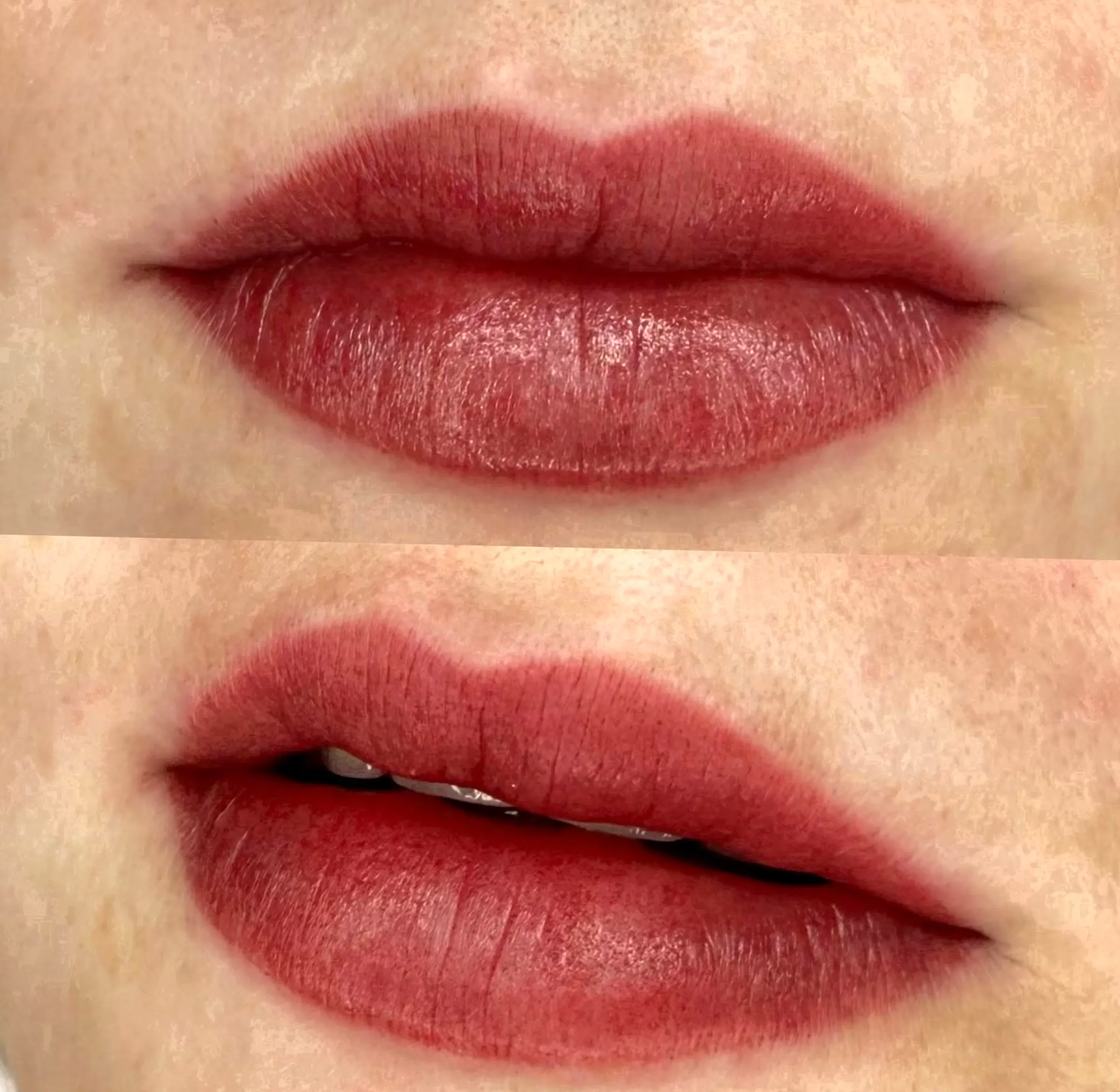 lip tattoo session duration